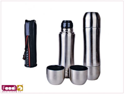 فلاسک تبلیغاتی همراه با لیوان 