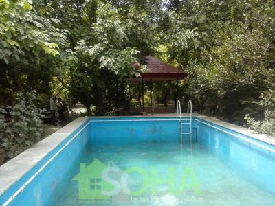 استخر شنا-فروش باغ ویلا 1550 متری در کردزار (کد166)