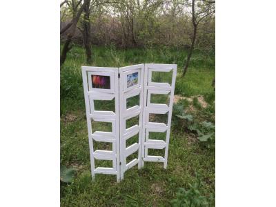 قاب عکس نردبانی ، استند نردبان ، نردبان تزئینی ، شلف Pvc