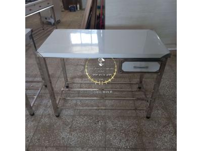 فروش میز استیل کارگاه بسته بندی