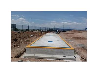 فروش و نصب باسكول 50 تن مركب روي زمين مدل P50 