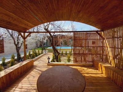 کولرگازی کرج-باغ ویلا 700 متری با طراحی زیبا در شهریار