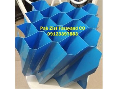 صفحات مورب ته نشینی لاملا، PP,PVC-پاک زیست فرآیند