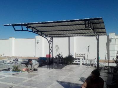 سایبان بدون پایه مزاحم معاونی