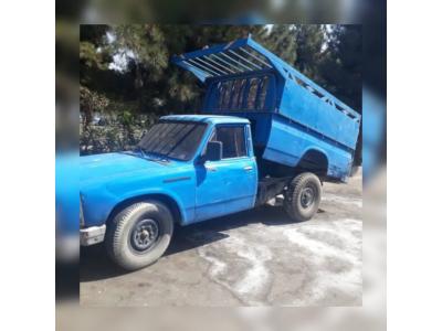 حمل نخاله خاک مصالح  با نیسان کمپرسی