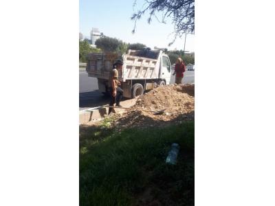  حمل نخاله توسط شهرداری