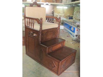 منبر تمام چوب راش، منبر کوچک هیئتی ، منبر تمام ام دی اف ، خرید و فروش منبر مسجد 