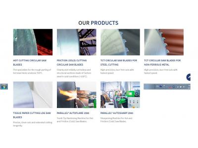 تیغ اره دیسکی BLECHER آلمان جهت صنایع آهن و فولاد، آلومینیم و مس، صنایع سلولزی