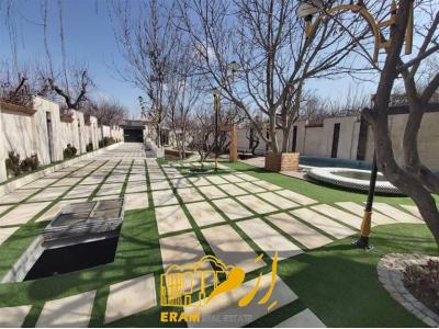 ویلا چوبی-1000 متر باغ ویلا لوکس در قشلاق ملارد