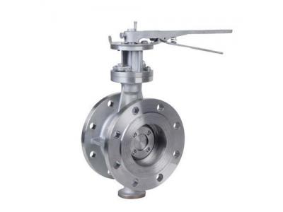 شیرآلات صنعتی - شیر پروانه ای فلنچ دار