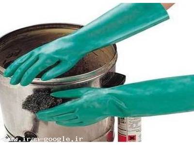 نظافت محل کار-دستکش ایمنی مقاوم در برابر مواد شیمیایی  N-Dura Matrix
