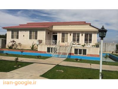 2000 متر باغ ویلا در مجموعه ویلایی