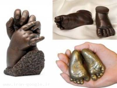 مجسمه-کیت قالب گیری دست و پای کودک