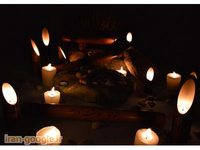 شمع-فروش چوب بامبو حکاکی روی چوب بامبو