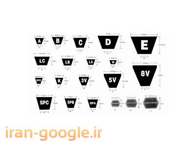 تسمه پروانه (وی بلت) V Belt  