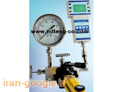 کالیبراتور فشار دستی/ هند پمپ با مستر گیج کالیبراسیون/ مانومتر فشار با هند پمپ