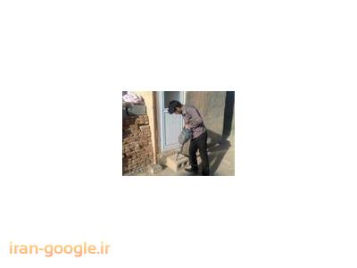 بتن کنی و تخریب در تبریز