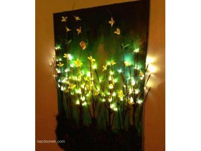 چراغ های تزئینی-تابلو نوری بک لایت یا پشت چراغ دار