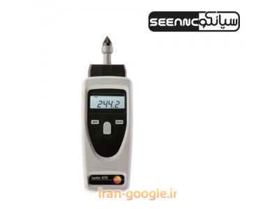 فروش محصولات سنسور نوری-تاکومتر یا دورسنج مکانیکی و نوری مدل TESTO 470