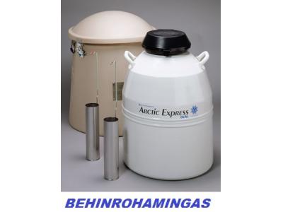 فلاسک نگهداری و حمل نیتروژن مایع ( مخازن حجم کوچک )