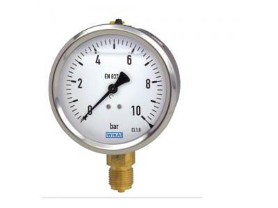 لوله استنلس استیل 316-قیمت فروش گیج فشار آنالوگ-عقربه ای Analog pressure gauge