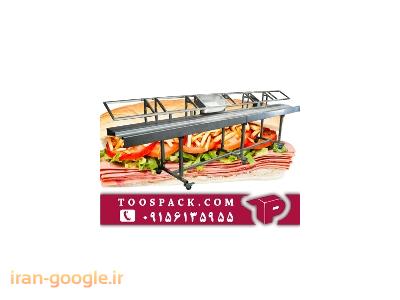 دستگاه بسته بندی نان باگت-خط تولید ساندویچ سرد 