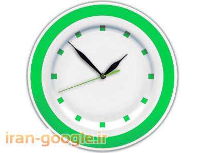 چاپ عکس  روی ساعت بشقابی و اداری 