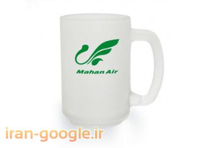 لیوان شیشه ای تبلیغاتی