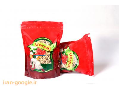 بسته بندی خشکبار-بسته  بندی مواد غذایی به صورت کارمزدی