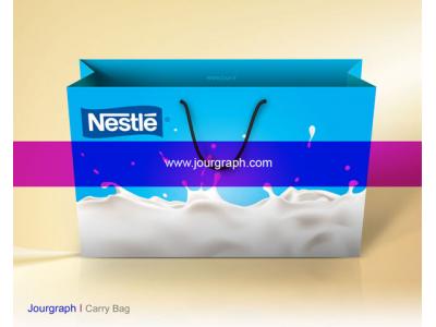 #ژروگراف ساک دستی شاپینگ بک