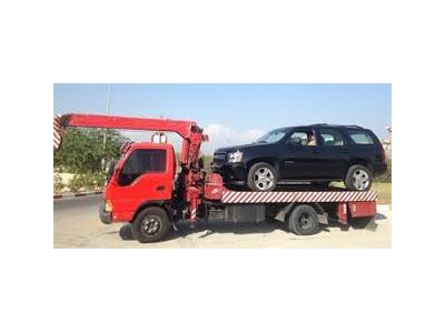 جرثقیل و خودروبر غرب ، امداد خودرو ، جابجایی خودرو در محل ، خودرو بر در محل