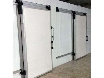 درب سردخانه لولایی و ریلی