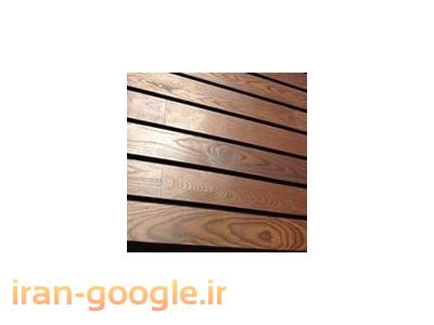نمای چوب-چوب طبيعي ترمووود براي نما ساختمان و كف 