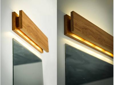 چراغ و لوستر چوبی دیواری سقفی اجرای دکور سفارشی