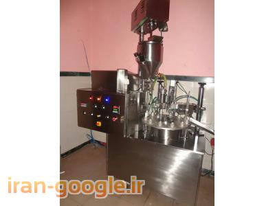ساخت دستگاه تیوب پرکن 