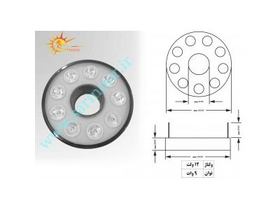 سارینور تولید و عرضه چراغ استخری و آبنمایی 