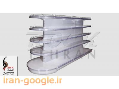 قفسه فروشگاهی، قفسه سوپرمارکت دوطرفه ، قفسه بندی انبار