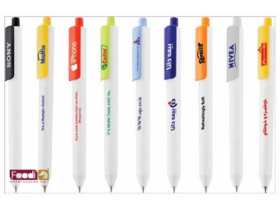ست خودکار و مداد-خودکار پلاستیکی رنگی 