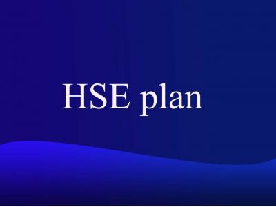 HSE Plan-plan HSE پیمانکاران