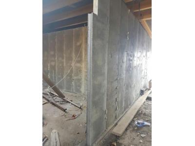 صنعتی سازی-  دیوار پانلی سبک بتونی توفال wall panel 