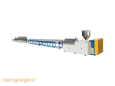 دستگاه لوله خرطومی ولوله پلیکاو شلنگ وpvc